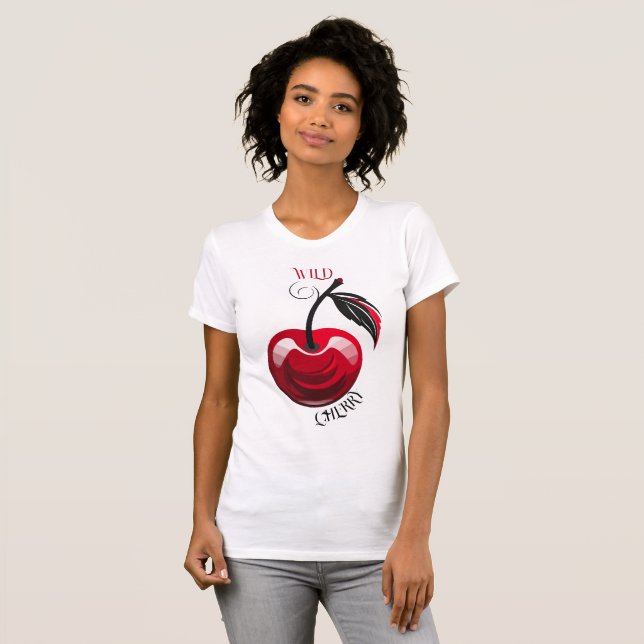 Vild Cherry T Shirt (Hel framsida)