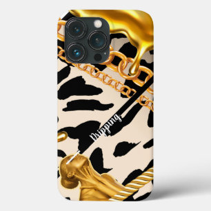Vild Chic Anpassningsbar Luxury Girly iPhone/iPad-