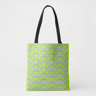 Vild Clash - Hand plockade Jungle Drama Tote bag Tygkasse