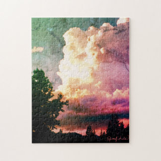 Vild Colorful Cloud Puzzle Pussel