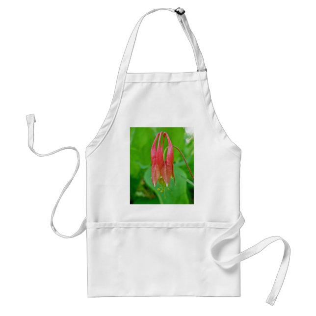 Vild Columbine Apron Förkläde (Framsidan)