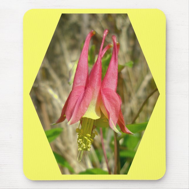 Vild Columbine Mousepad Musmatta (Framsidan)