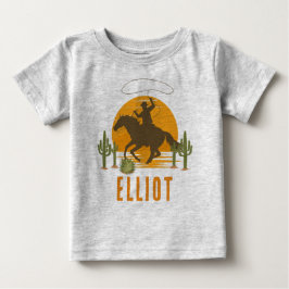 Vild cowboypojke western pojke t shirt