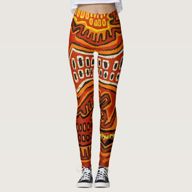 Vild Crazy Del Sol Leggings (Framsida)