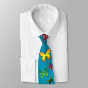 Vild Cute Butterflies flyger överallt Nacke T Slips