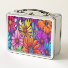 Vild Daisy #4 - Metall Lunchbox