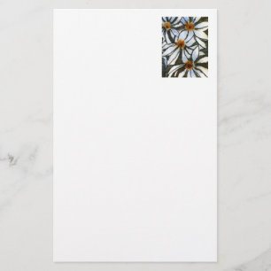 vild Daisys Blommigt Stationery Brevpapper