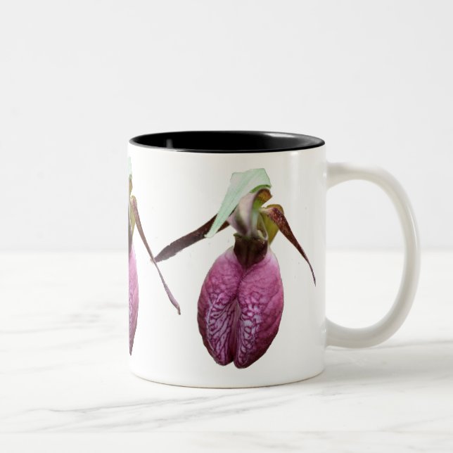 Vild Dam-fotokaffe, blomfoto Mugg (Höger)