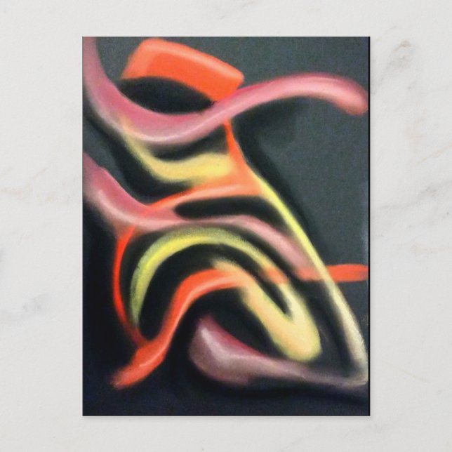 Vild dans vykort (Framsida)