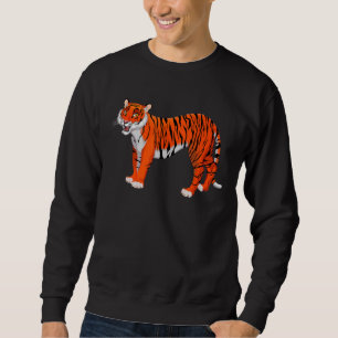 Vild Djurbarn Idea Tiger Lång Ärmad Tröja