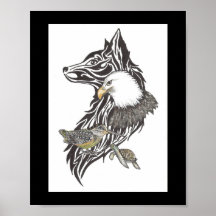 Vild Djurguider Skriv ut premium (glans av arbetsy