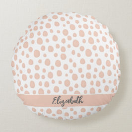 Vild Djurhud Rund Kudde