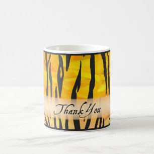 Vild Djurtigern Rand Tack Kaffemugg