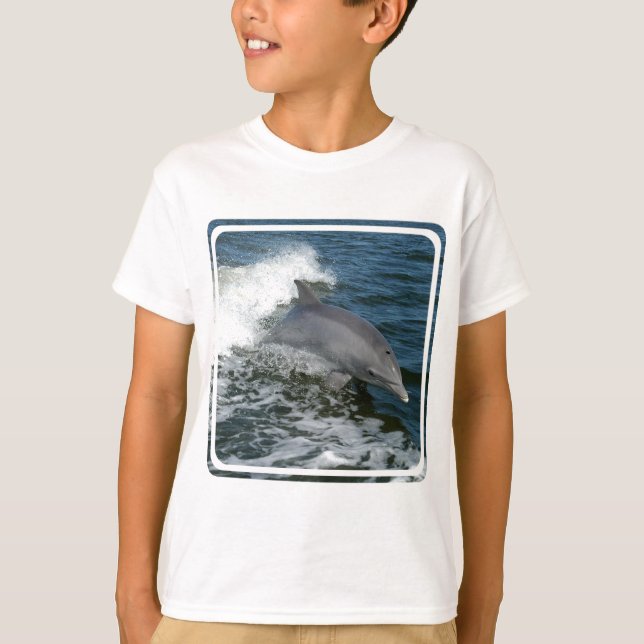Vild Dolphin Children's Sweatshirt Tröja (Framsida)