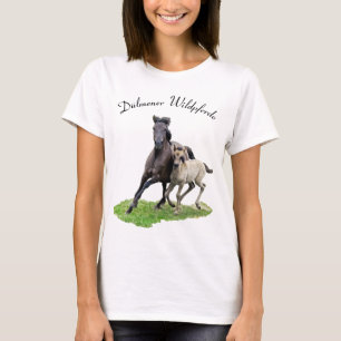 Vild Dulmen Horse Cute Foal _ Dülmener Wildpferde T-shirt