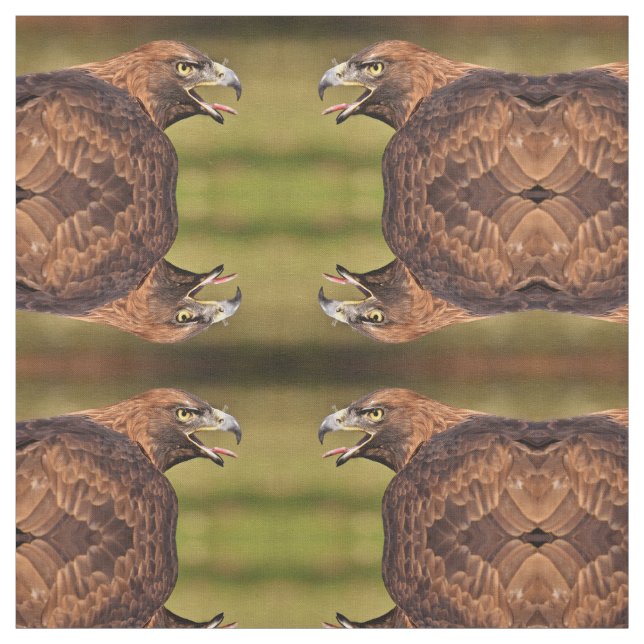Vild Eagle Fabric Tyg (Provkarta)