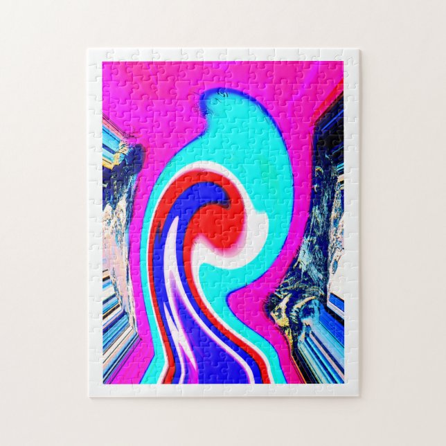 Vild Earth inslag art Pussel (Vertikal)