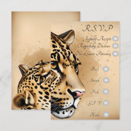 Vild Elegance: Inbjudan inspirerad av naturen