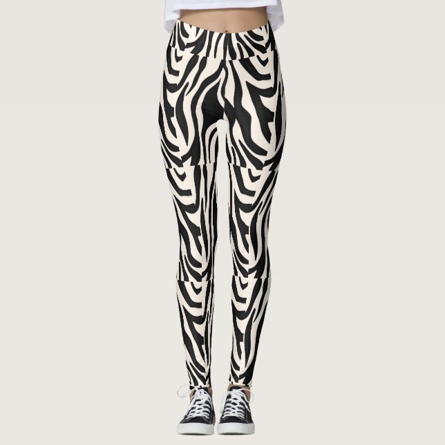"Vild Elegance Leggings" Leggings (Framsida)