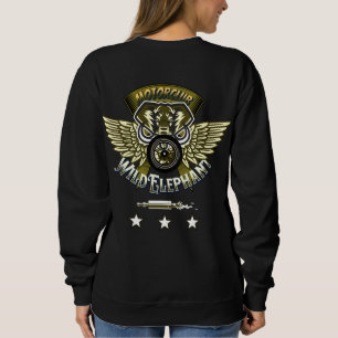 vild Elephant-motorklubbens själ, Elegant och Cool T Shirt