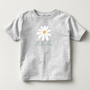 Vild En Daisy Vildblomma 1-årsdag  T Shirt
