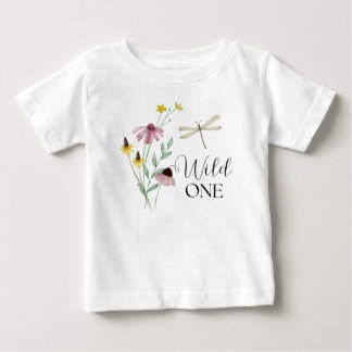 Vild En födelsedagskjorta för Baby 1st Birthday T Shirt
