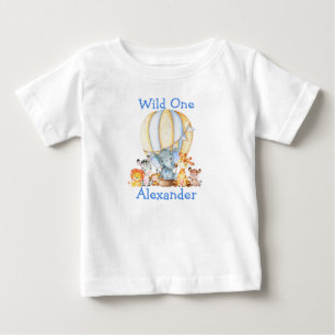 Vild En första födelsedagspresent, safari Animals  T Shirt