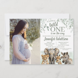 Vild en inbjudan till safari-fotografiet för babyd