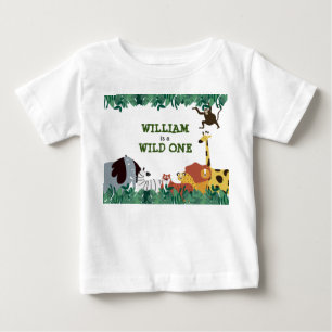 Vild en safari i djungeln Personlig T Shirt