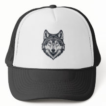 Vild Ensam Varg Huvud Grafisk T-Shirt
