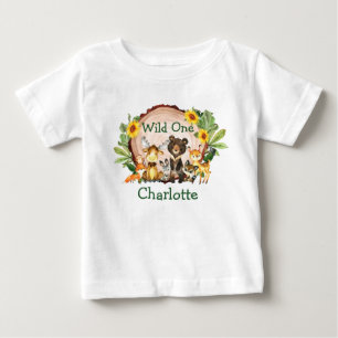 Vild Ett av de första födelsemedlemmarna i skog: T Shirt