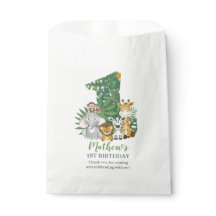 Vild Ett Baby 1:a födelsedagen Jungle Safari