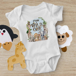 Vild Ett blått ungeldjur 1:a födelsedagen T Shirt