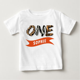 Vild ett första födelsedag t shirt