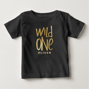 Vild ett första födelsedag t shirt