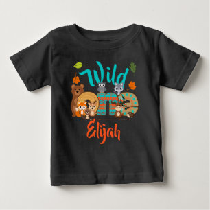 Vild ett   Första födelsedag Woodland Arrow T Shirt