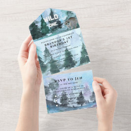 Vild Ett första födelseland, ungdjur, skog