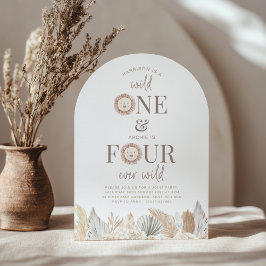 Vild Ett och Fyra Alltid Vild Gemensam Inbjudan