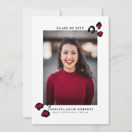 Vild ett Studenten-meddelande Inbjudningar