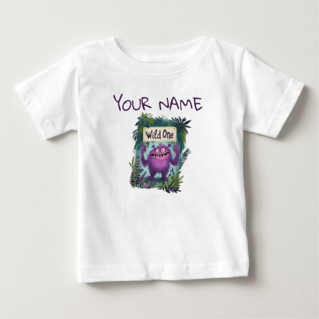 Vild ett t shirt (Framsida)