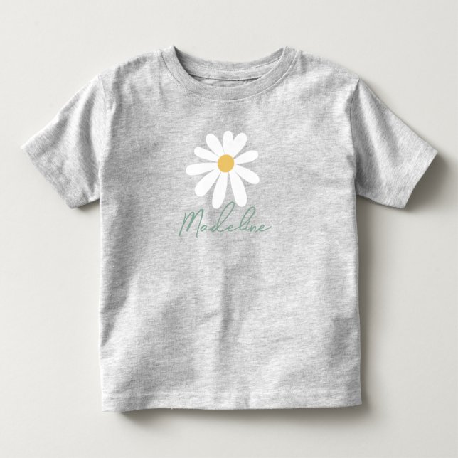 Vild Ett Tusenskönas Vilda Blomma 1-årsdag  T Shirt (Framsida)