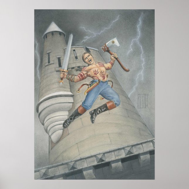 Vild fanatiker poster (Framsidan)