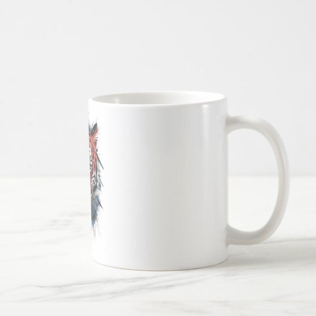 “Vild & fantastisk” Tiger-mugg Kaffemugg (Höger)