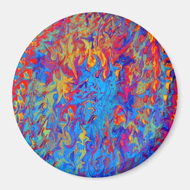 Vild Flames... Magnet (Framsidan)