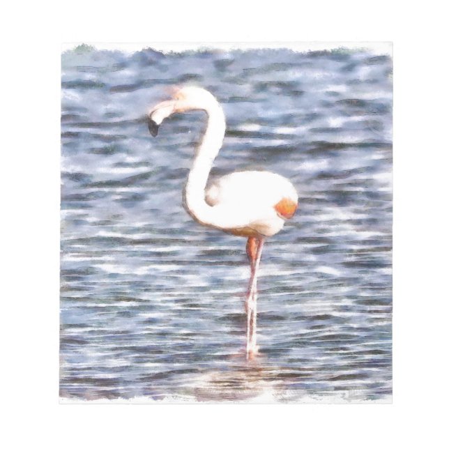 Vild Flamingo Anteckningsblock (Framsida)