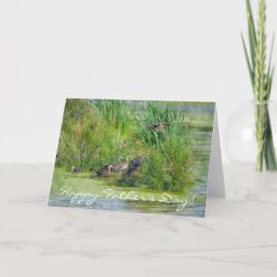 Vild Flies Ankor Fars dag Wildlife Card Kort