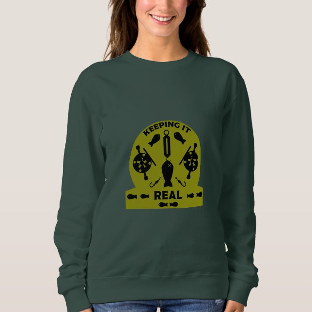 Vild flodfiske t shirt (Framsida)
