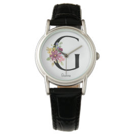 Vild Flower Alphabet G Watch Armbandsur