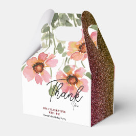 vild Flower älskare födelsedag Presentaskar