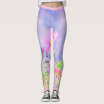 VILD FLOWER Leggings<br><div class="desc">VILDEN FLÖDER I EN SÖT BLÅ HIMMEL.</div>